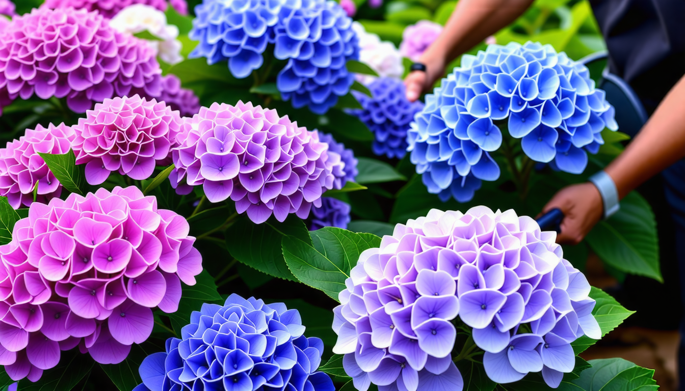 ontdek handige tips voor het verzorgen van hortensia's en leer hoe je deze prachtige bloemen kunt laten bloeien als nooit tevoren. krijg inzicht in de juiste voedingsstoffen, waterbehoefte en snoeitechnieken om je hortensia's te laten schitteren in je tuin.